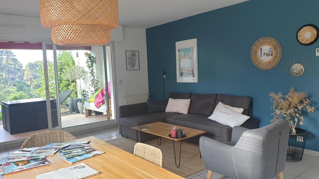 Appartement Calme Avec Jardin Bidart Biarritz ภายนอก รูปภาพ