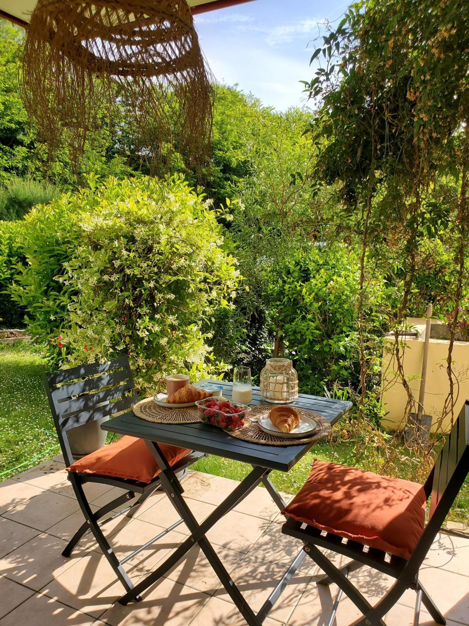Appartement Calme Avec Jardin Bidart Biarritz ภายนอก รูปภาพ
